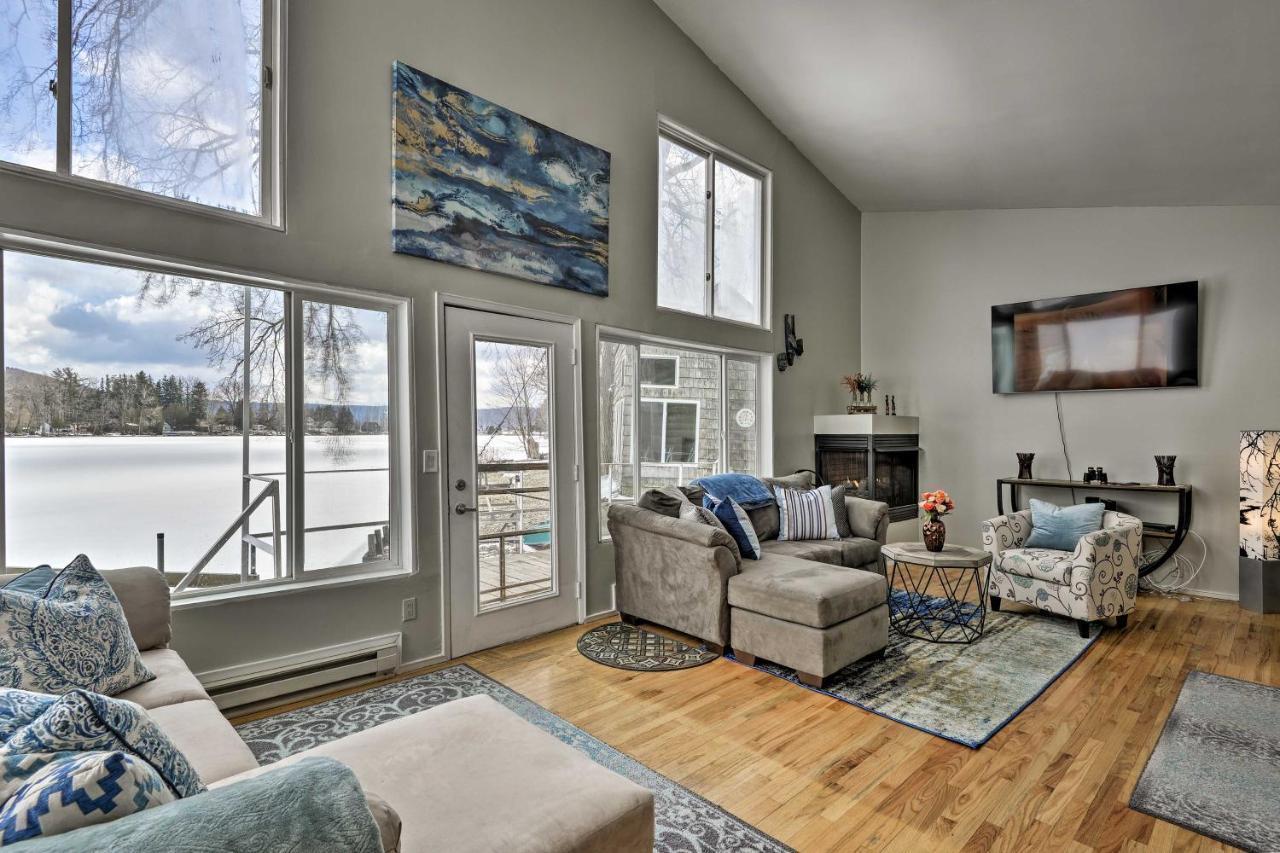 Waterfront Deruyter Home With Private Dock! New Woodstock Екстериор снимка